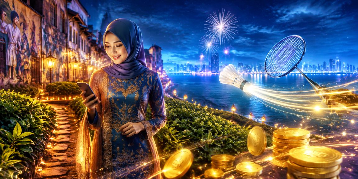 Pengguna bertaruh bola sepak dari telefon bimbit semasa Hari Raya di Penang
